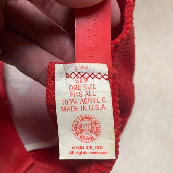 Vintage 1984 NC State Wolfpack Corduroy Snapback Hat USA - Picture 8 of 11